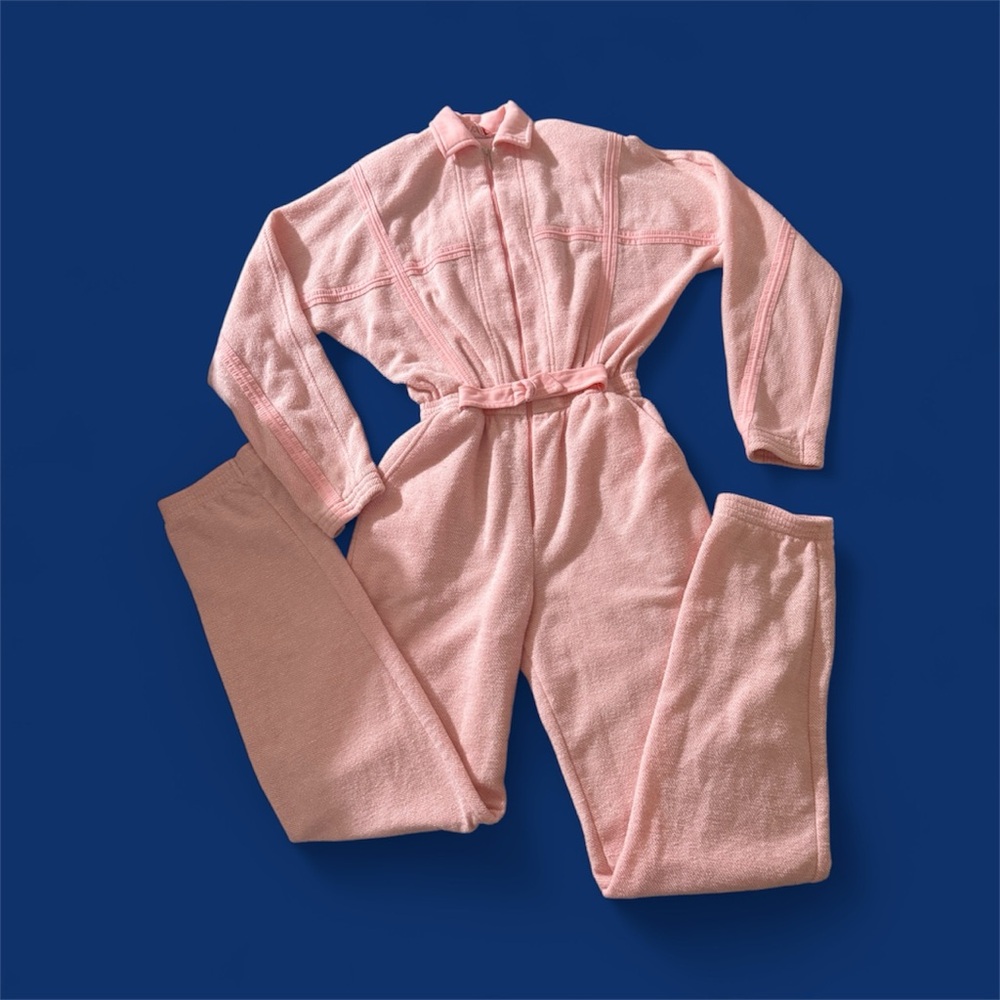 Vintage 70-80’s Tail Pink Jumper